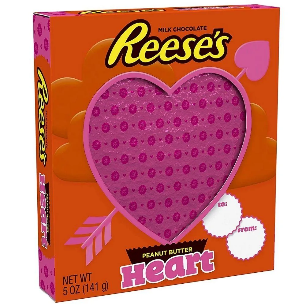 Reese's Peanut Butter Heart, cœur en chocolat rempli de beurre de cacahuète Reese's de 141g