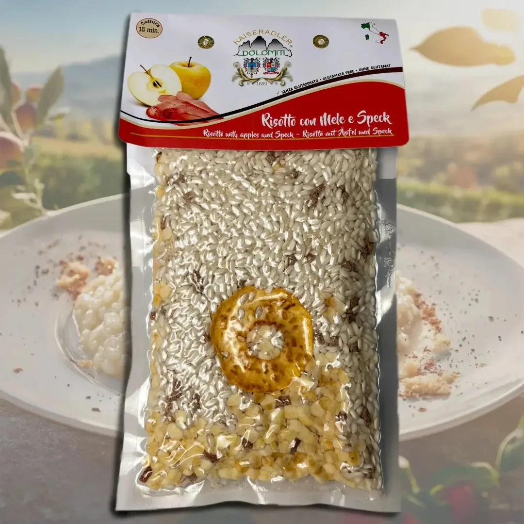 Risotto mit Äpfel & Speck - 300g