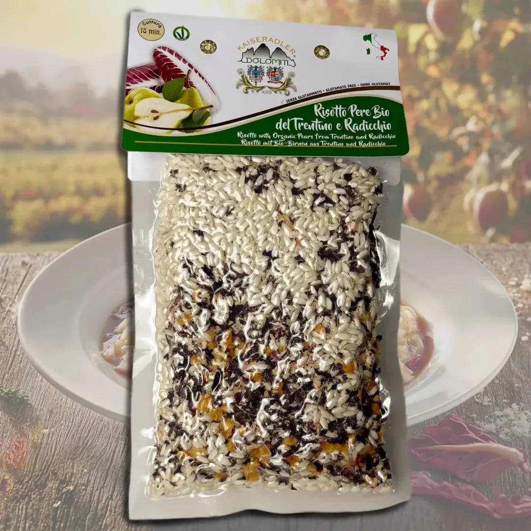 Risotto mit Bio Birnen & Radicchio - 300g