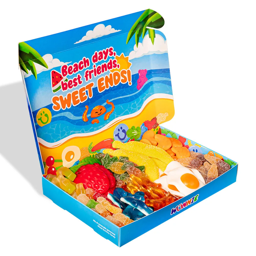 Wunnie box “C'est l'été”, la Candy box à composer avec vos bonbons gélifiés préférés