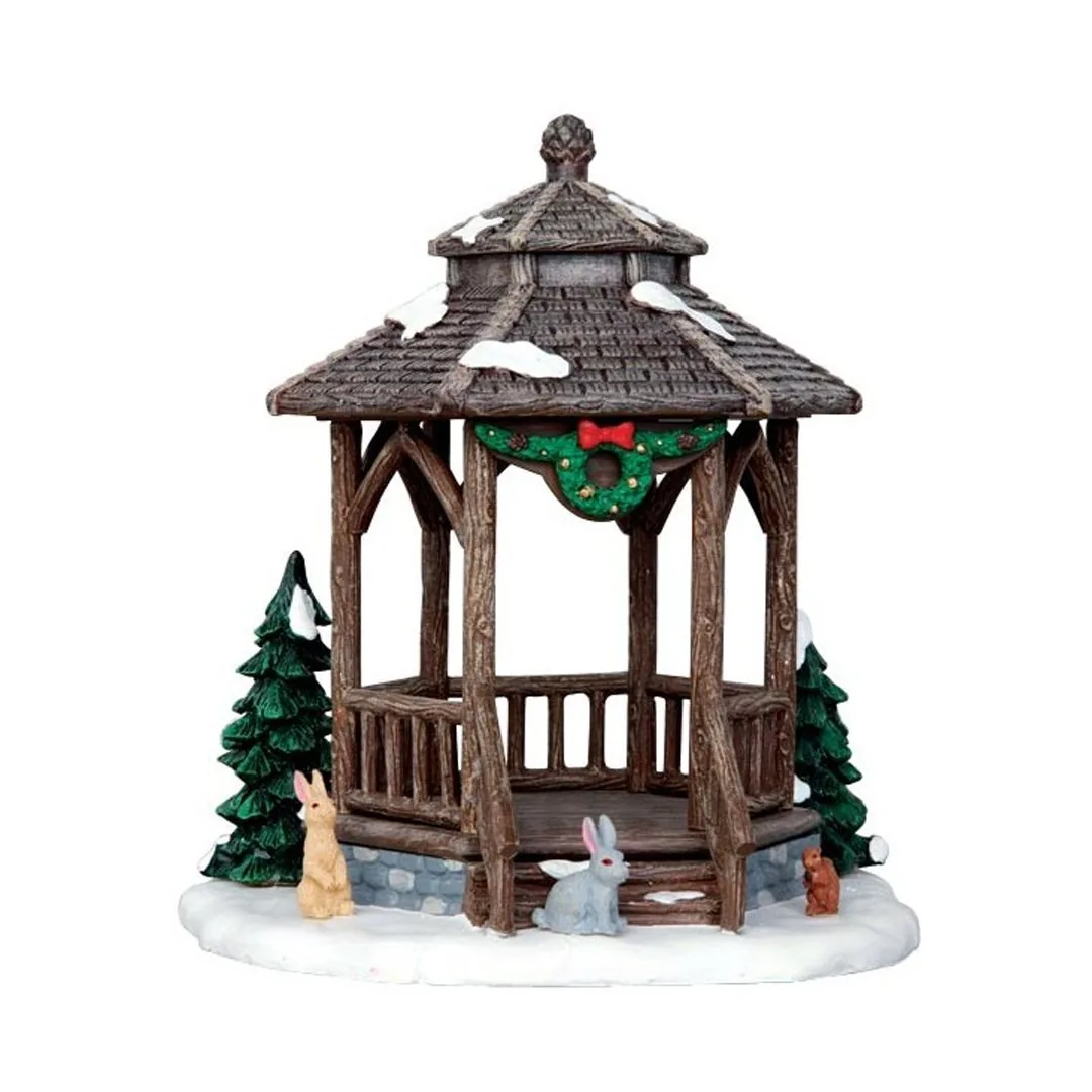 Winter Gazebo (cod. 43084) - Gazebo Innevato Lemax