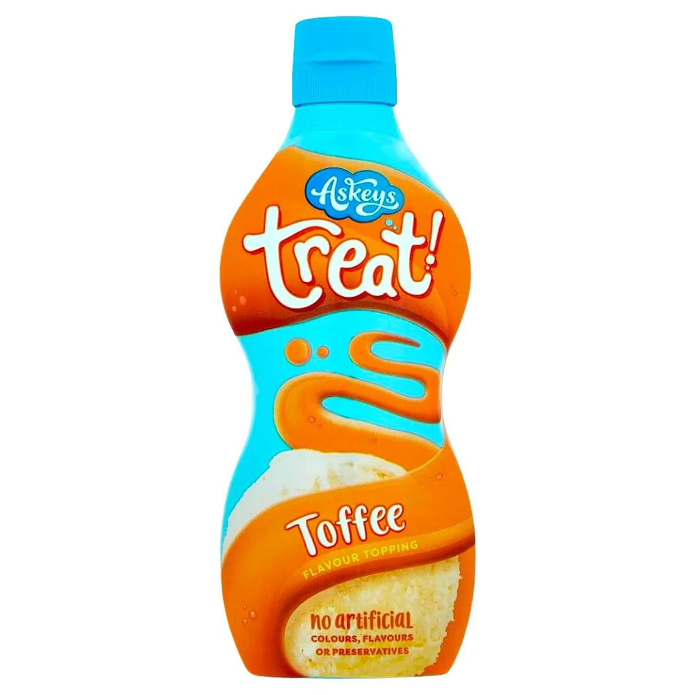 Askeys Treat Toffee Syrup, garniture au caramel de 325g