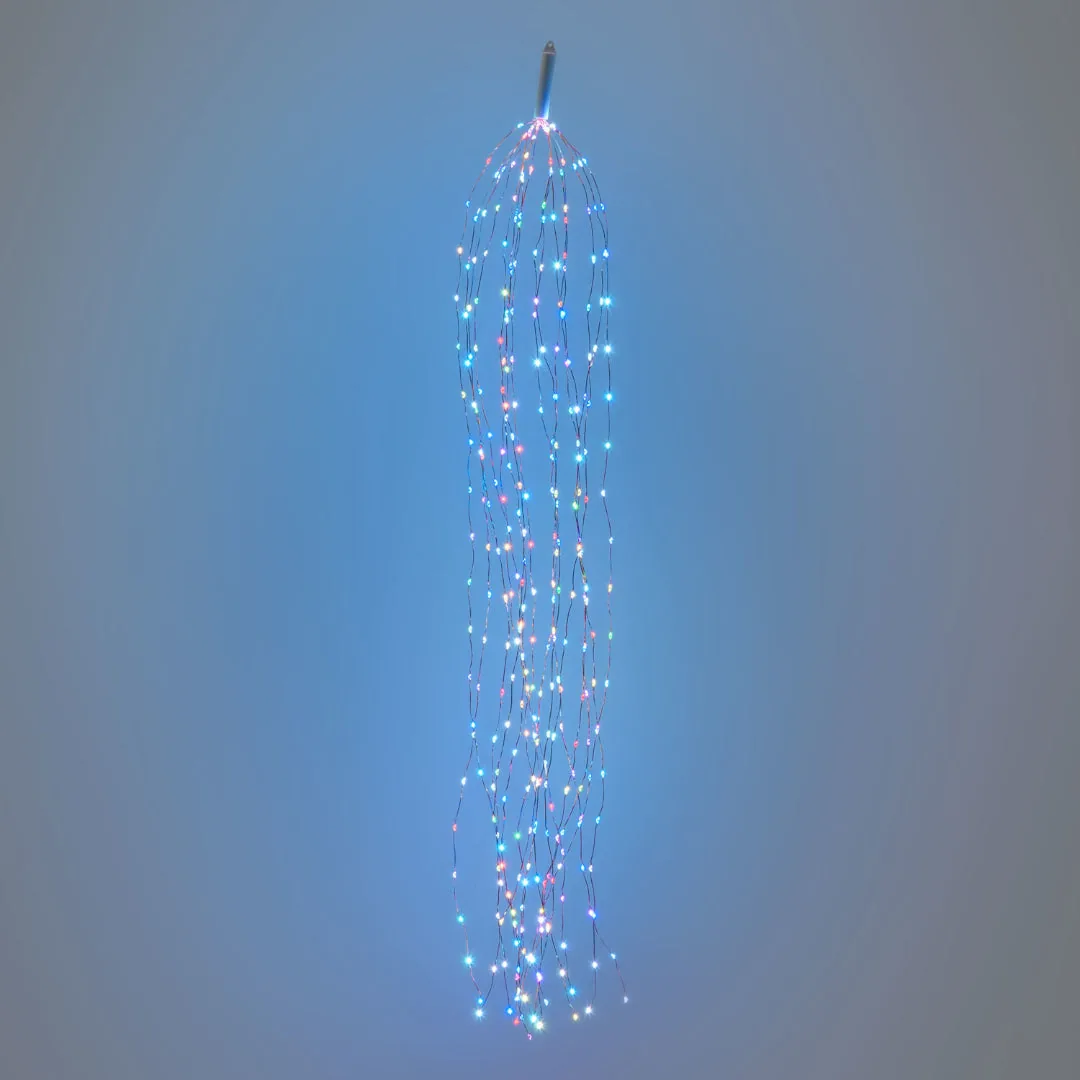 Cascata 320 Microled - Tenda luminosa di Natale