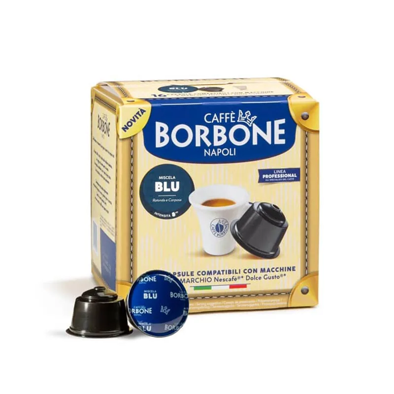 Caffè Borbone miscela Blu - Capsule Dolce Gusto autoprotette