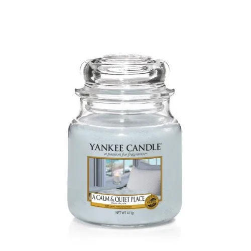 CANDELA YANKEE CANDLE A CALM AND QUIET PLACE MEDIUM JAR