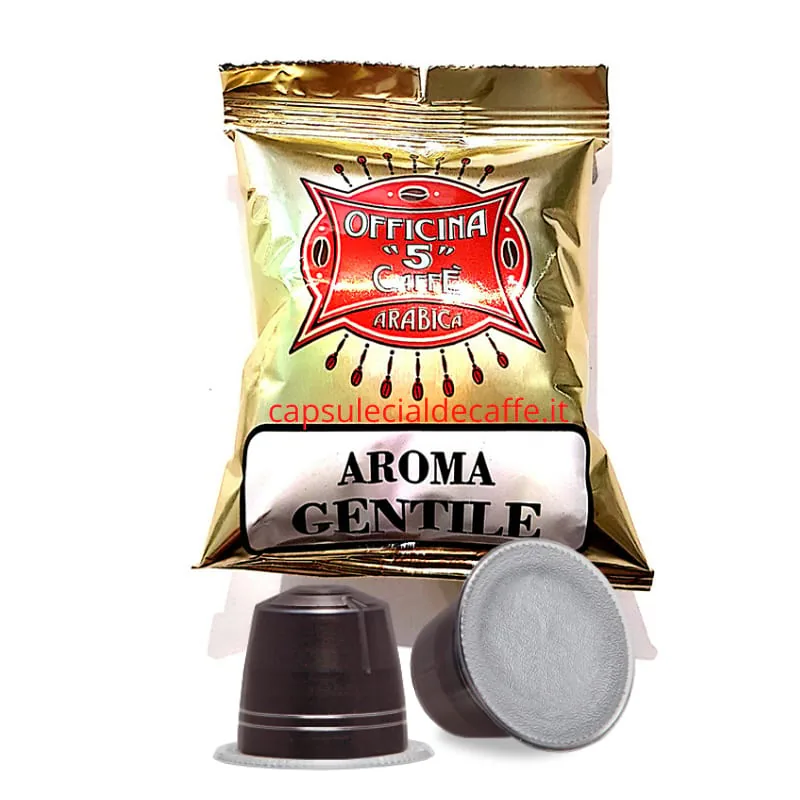 Aroma Gentile Officina 5 caffè - Capsule Nespresso