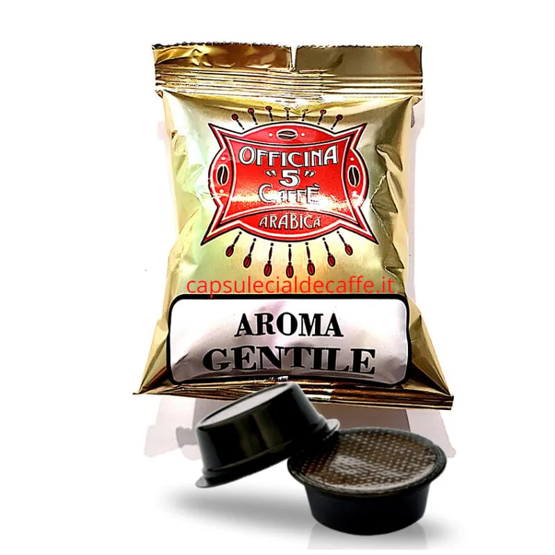 Aroma Gentile Officina 5 caffè - Capsule Lavazza a Modo Mio