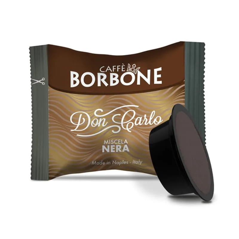 Caffè Borbone miscela Nera - Capsule Lavazza a Modo Mio