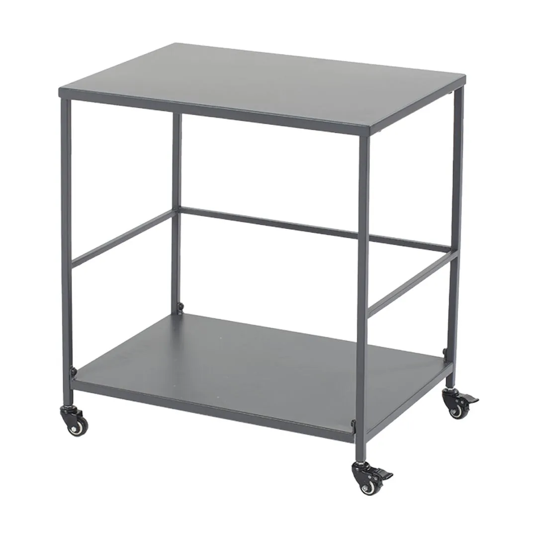 Carrello da giardino in ferro antracite