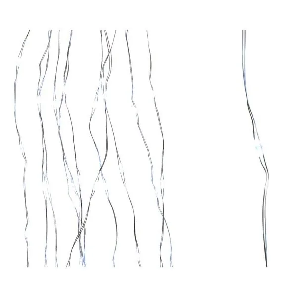 Cascata 832 MicroLED per Alberi di Natale da 2.40 mt Bianco Freddo