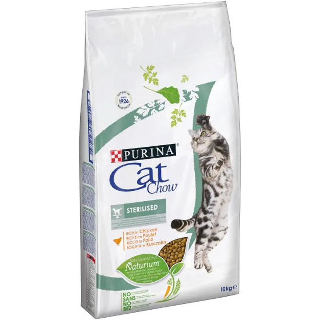 Cat Chow - Cibo per gatti adulti sterilizzati 10 kg
