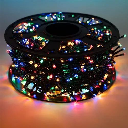 Catena Luminosa da 960 Led 5 mm 8 Giochi di Luce 70 metri