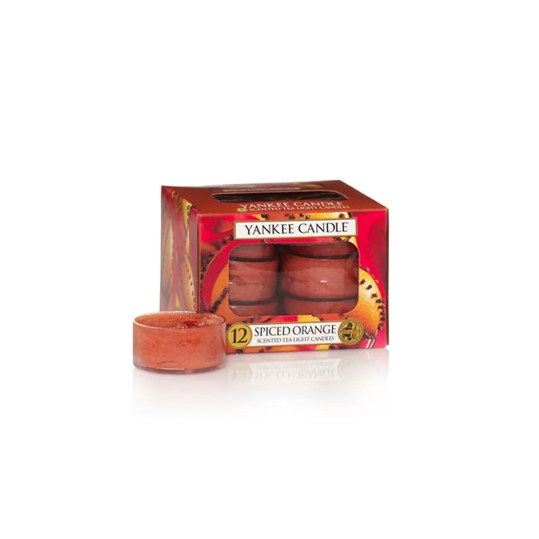 CLASSIC TEA LIGHTS SPICED ORANGE