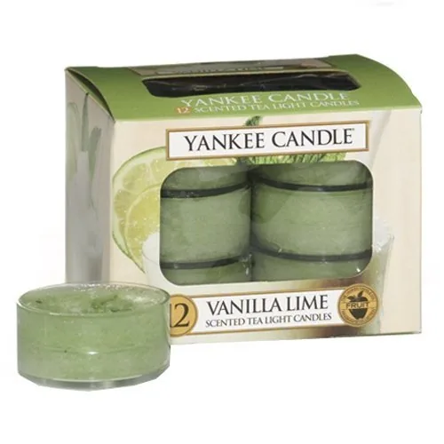 CLASSIC TEA LIGHTS  VANILLA LIME