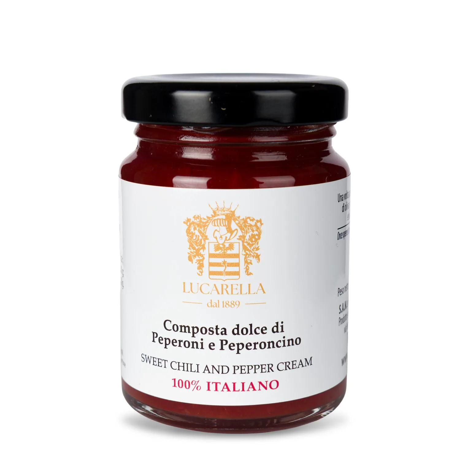 Composta dolce di peperoni 100 gr.