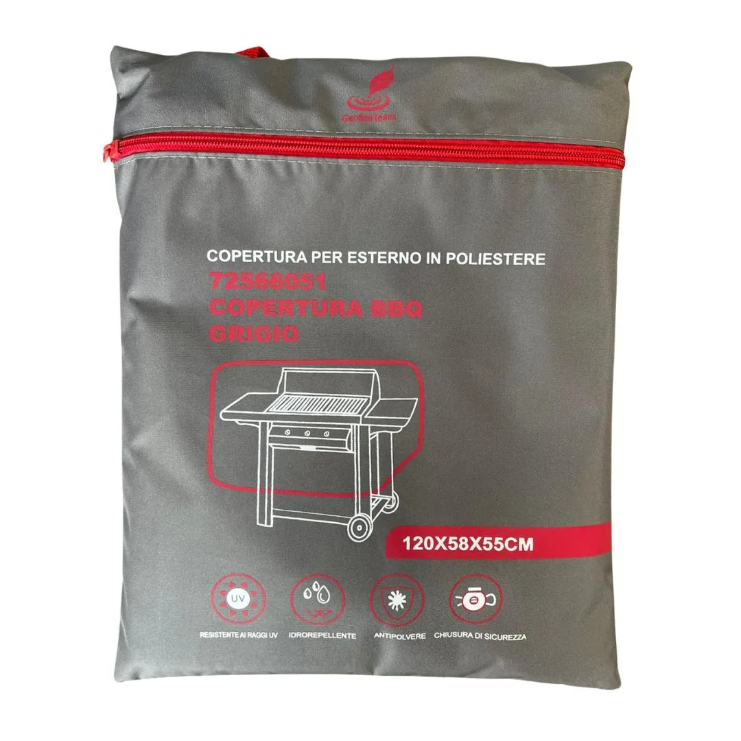 Copertura per barbecue 120X58X55