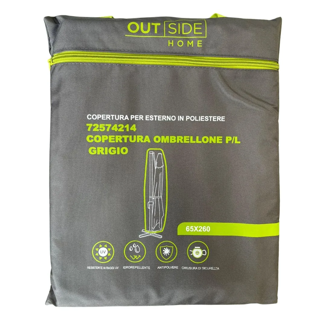 Copertura per ombrellone a palo laterale 65x260 cm