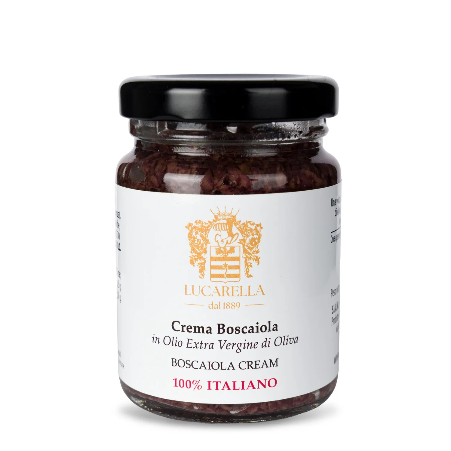 Crema boscaiola all'olio extravergine di oliva 100 gr.