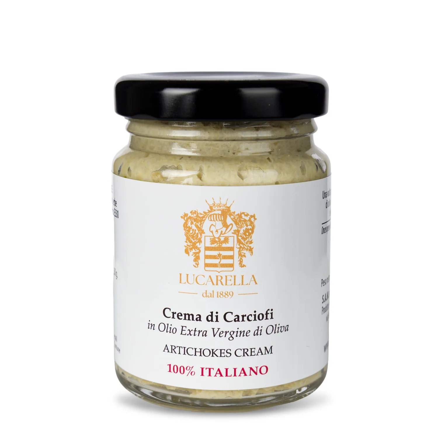 Crema di carciofi in olio extravergine di oliva 100 gr.