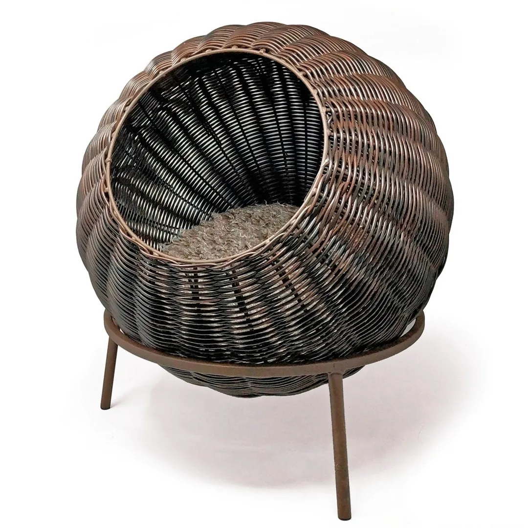 Cuccia Globe - Cuccia elegante in rattan