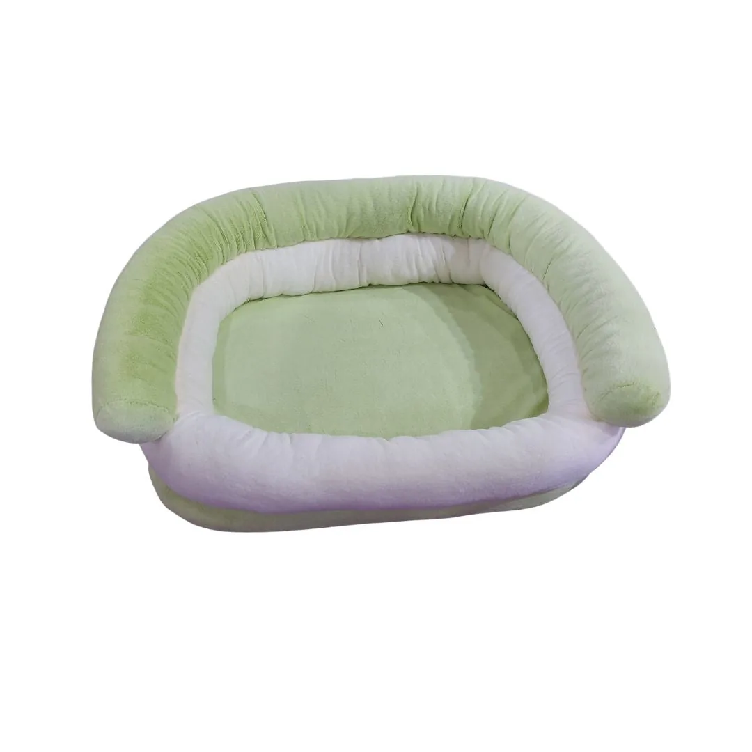 Cuccia latte menta 50×40×16 cm per cani e gatti