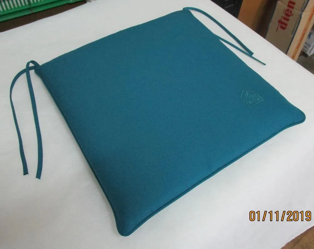 CUSCINO AMELIE 40X40 PETROLIO