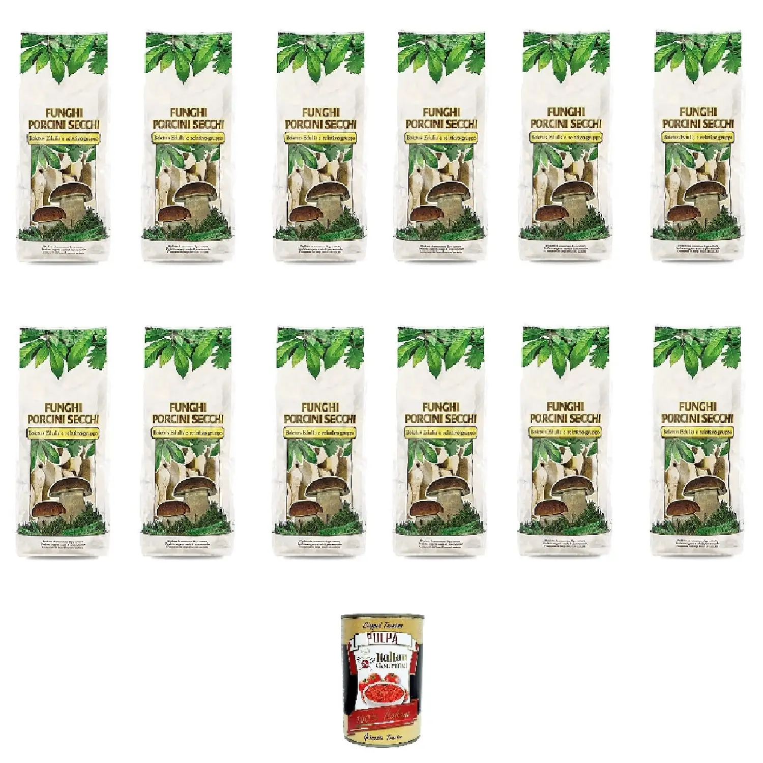 12x Di Biase Funghi Porcini Secchi Sachet De 20 G De Champignon Sec