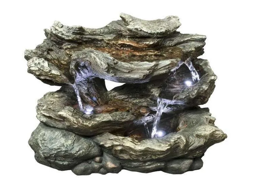 FONTANA  ZEN ROCCE H25CM POLY