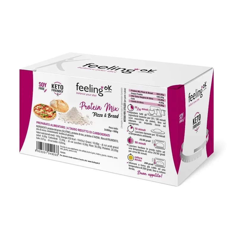 FDO - PROTEIN MIX PIZZA & BREAD - Impasto proteico per pizza e pane
