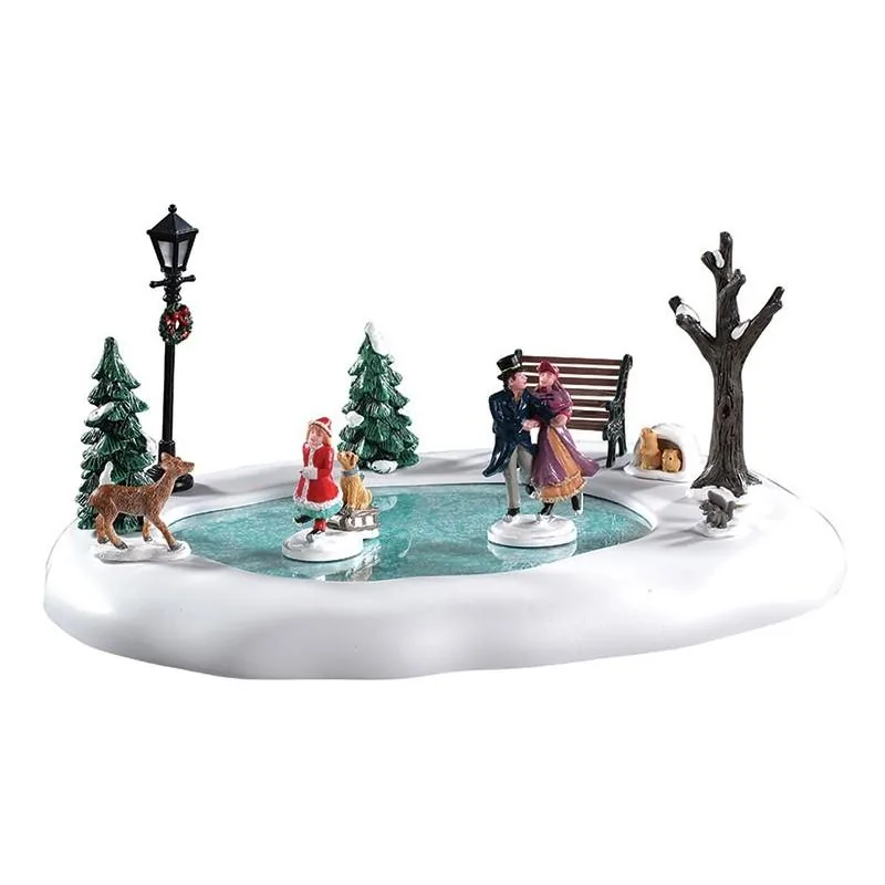 Victorian Skaters (cod. 94527) - Pattinatori vittoriani Lemax