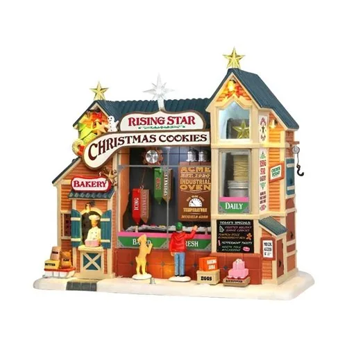 Lemax Village Fabbrica Di Biscotti - Rising Star Bakery 35557