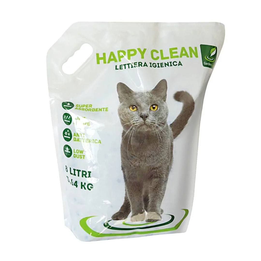 Happy Clean - Lettiera per gatti in silicio