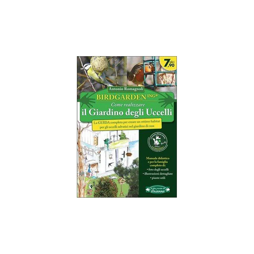 LIBRO GUIDA IL GIARDINO DEGLI UCCELLI ILLUSTRATO