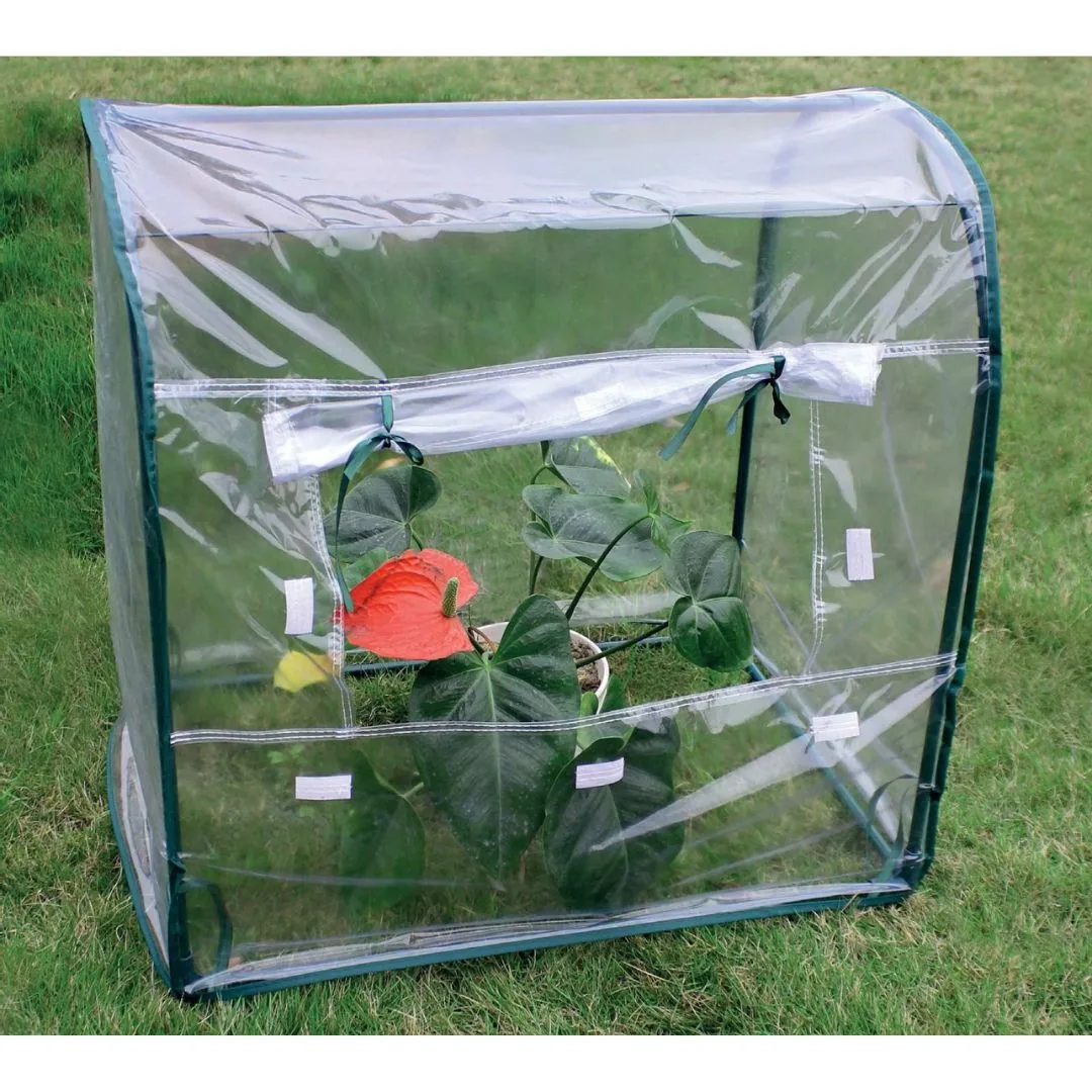 Mini serra 70x50x70cm in PVC per balcone e giardino
