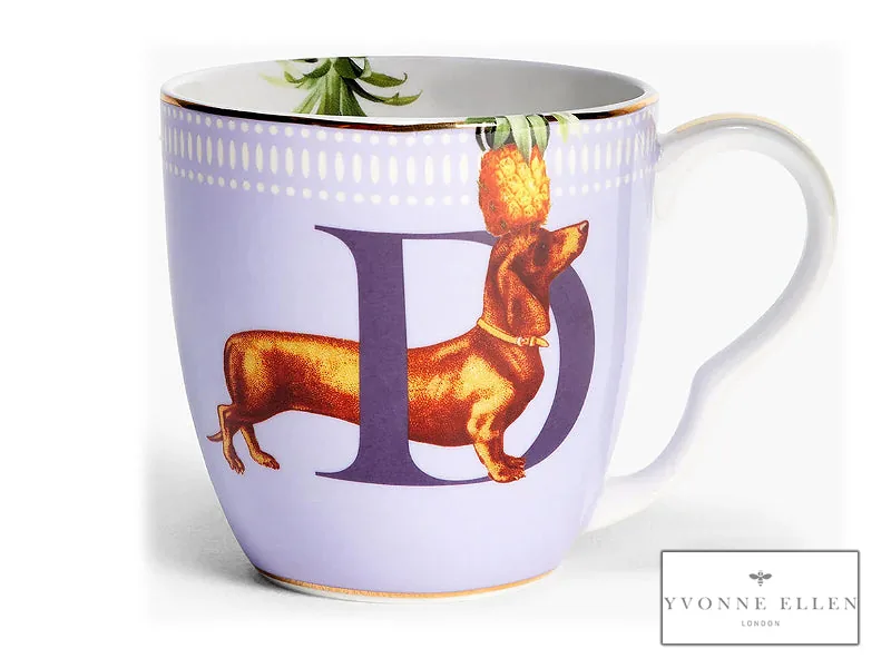 ALPHABET MUG "D" - YVONNE ELLEN