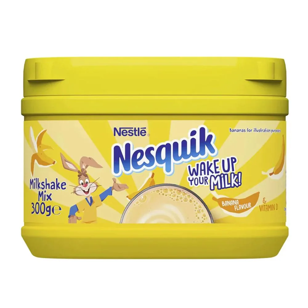Nesquik Banane, préparation en poudre à la banane de 300g
