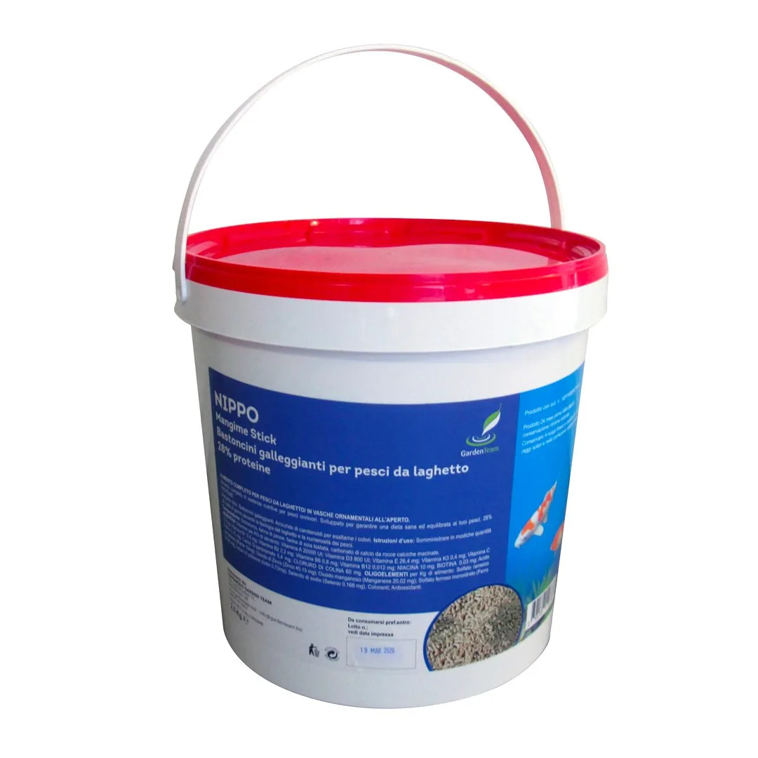 NIPPO MANGIME PER PESCI DA LAGHETTO 2,5 KG