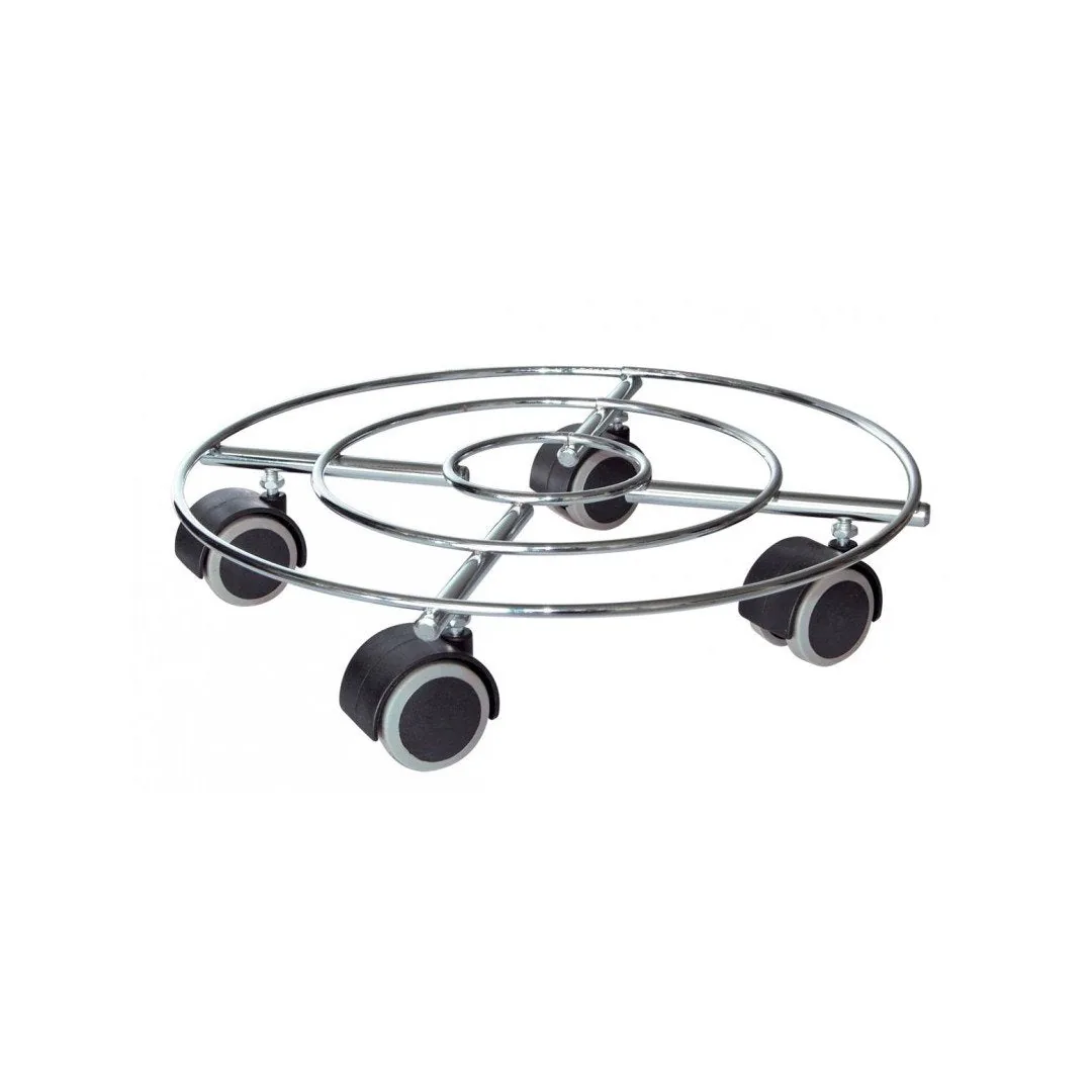 PORTAVASO WAGNER DRAHT 30CM CON RUOTE