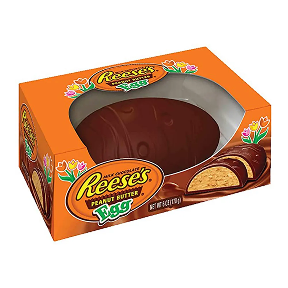 Reese's Peanut Butter Egg, œuf de Pâques en chocolat au lait fourré de beurre de cacahuète de 170g