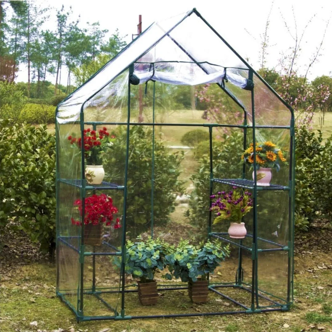 Serra 143x73x195cm in PVC da giardino