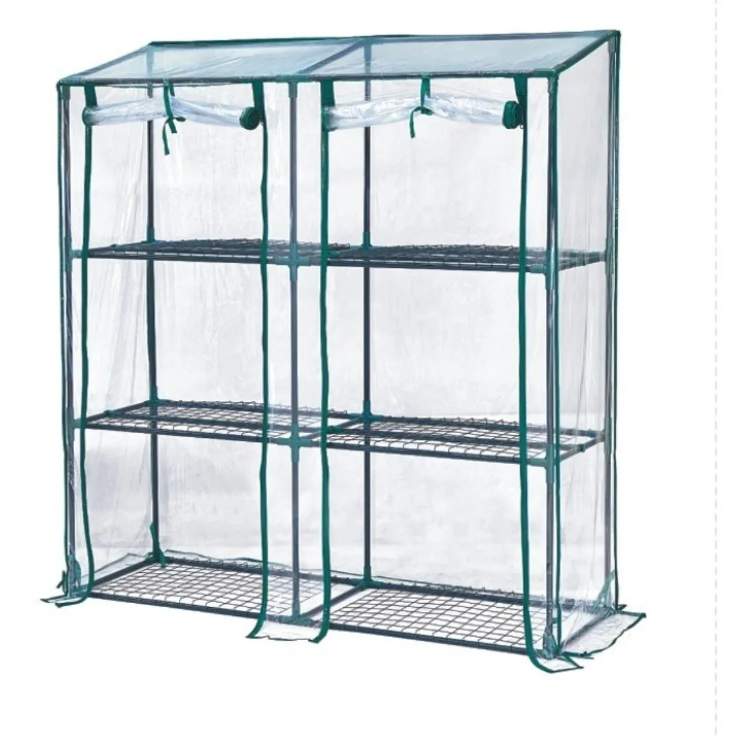 Serra 144x48x152cm in PVC per balcone e giardino