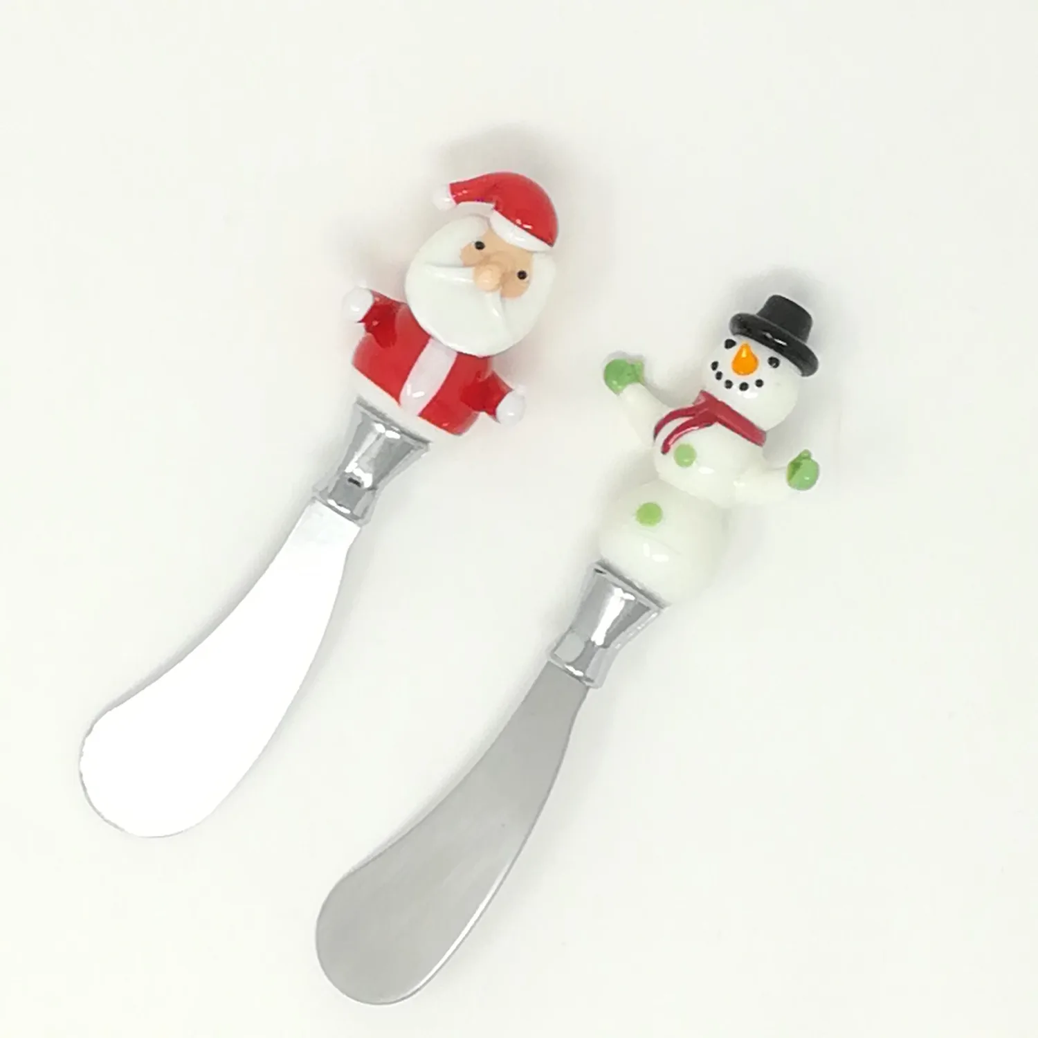 Set 2 Spalmaburro Babbo Natale e Pupazzo di Neve