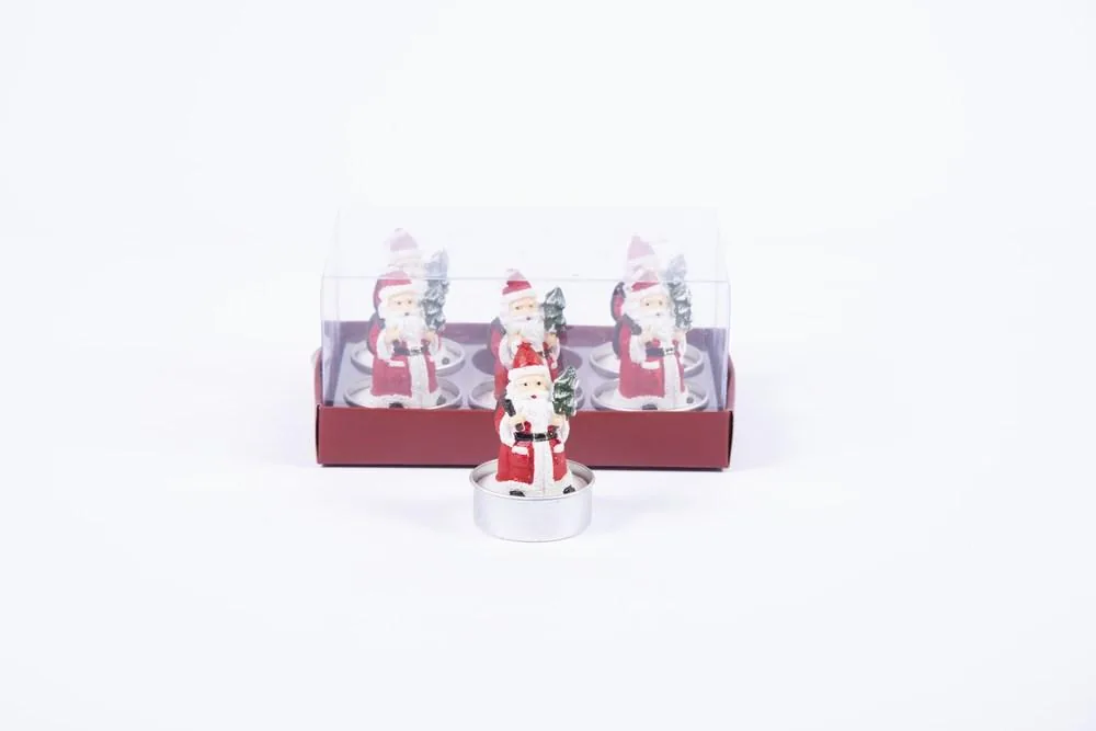 Set 6 Candeline Babbo Natale