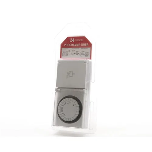 Timer Analogico Lampade e Luci Led 24 Ore da Esterno