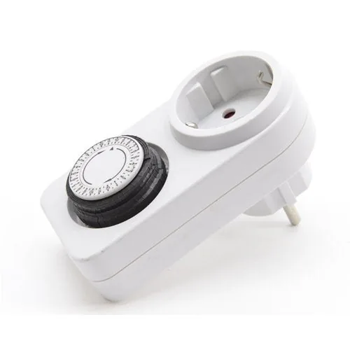 Timer Analogico Lampade e Luci Led On/Off 24 Ore