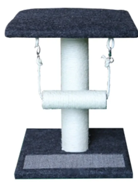 TIRAGRAFFI A TORRE PER GATTI 2 PIANI SWING 35X35X42