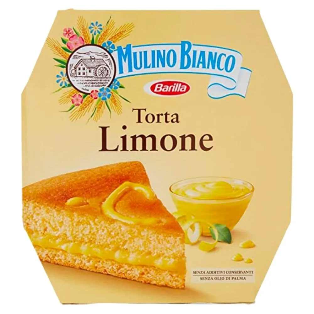 Torta Citron Mulino Bianco, gâteau avec crème au citron de 640g