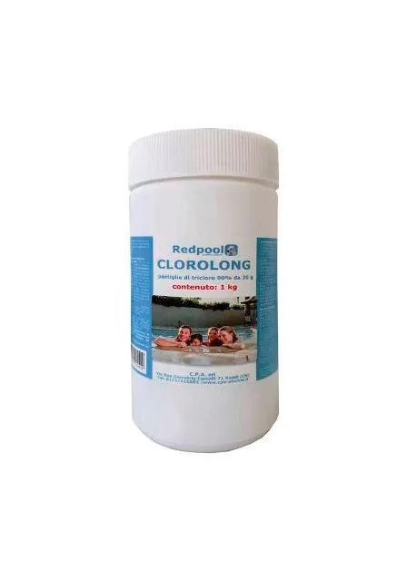 Clorolong 1 kg - Pastiglie di cloro per piscina