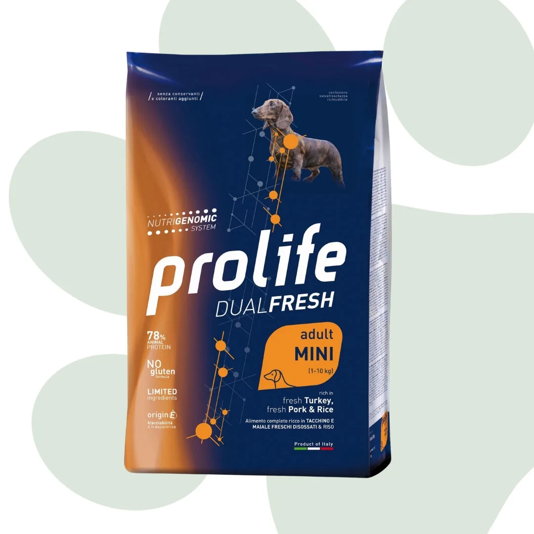 Prolife tacchino maiale e riso 600g - Cibo per cani