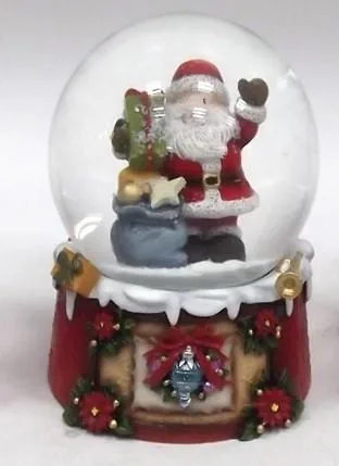Waterball 65MM Babbo Natale